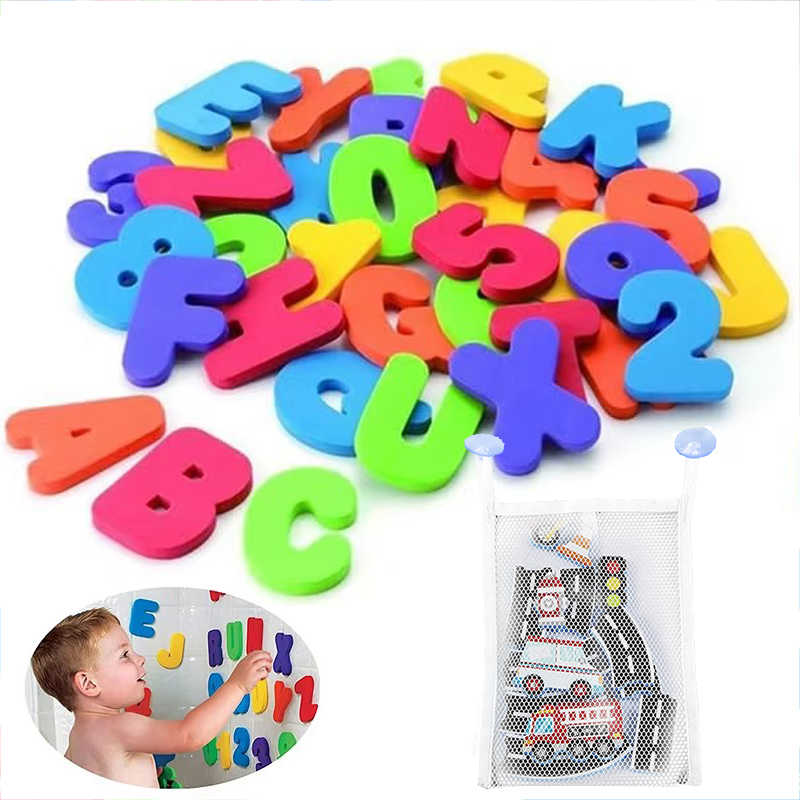 Number Puzzle Foam - Children Bath Toys Foam Fun Floating