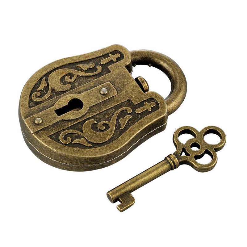 Brain Teaser Cube - Disentanglement Classic Lock and Key Metal