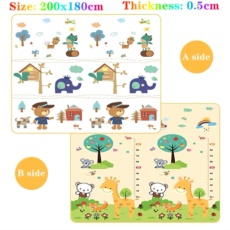 200cm X180cm Large Size Baby P - Kids Education Allowance recension och pris