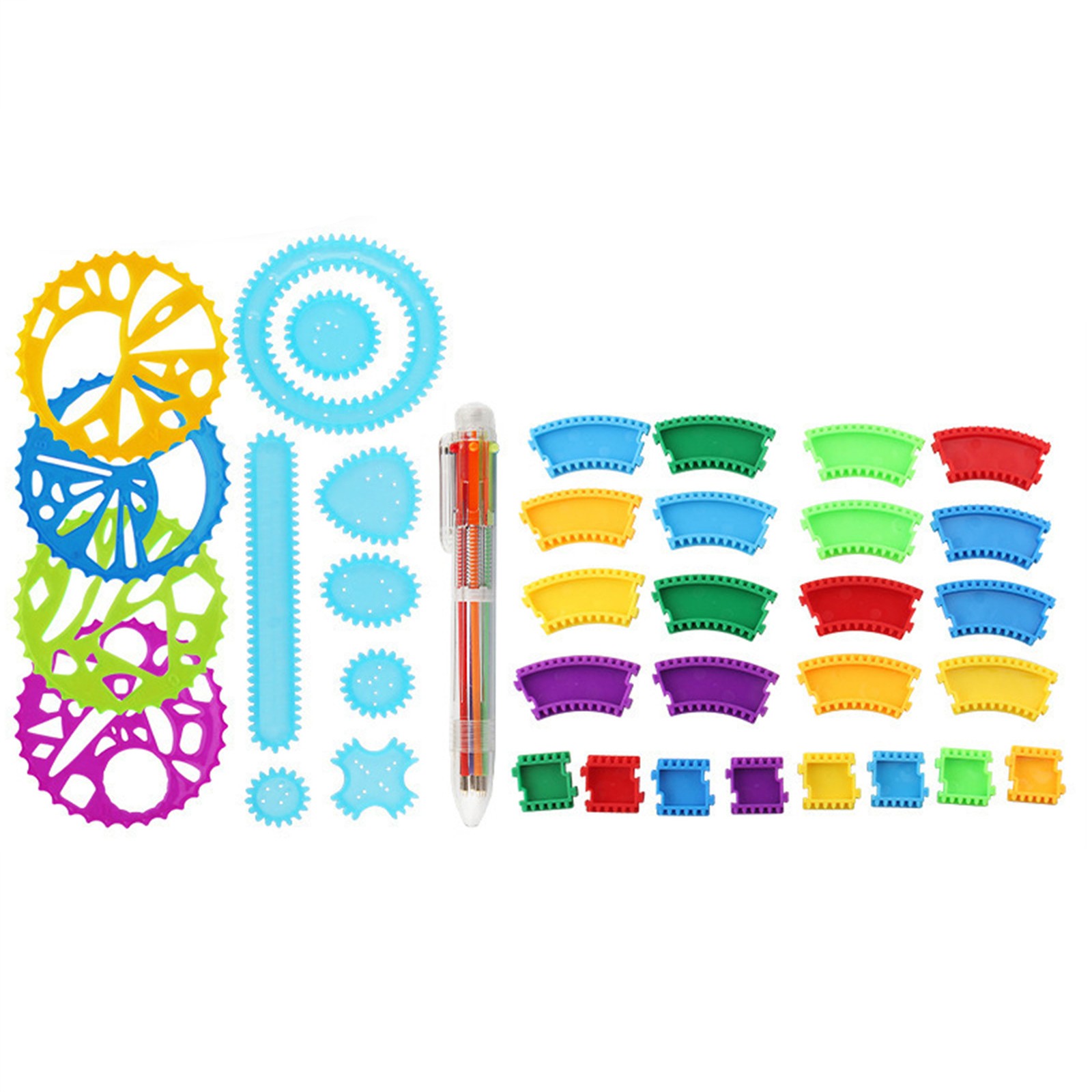 Colorful Spirograph Set Kids M - Kids Education Kit recension och pris