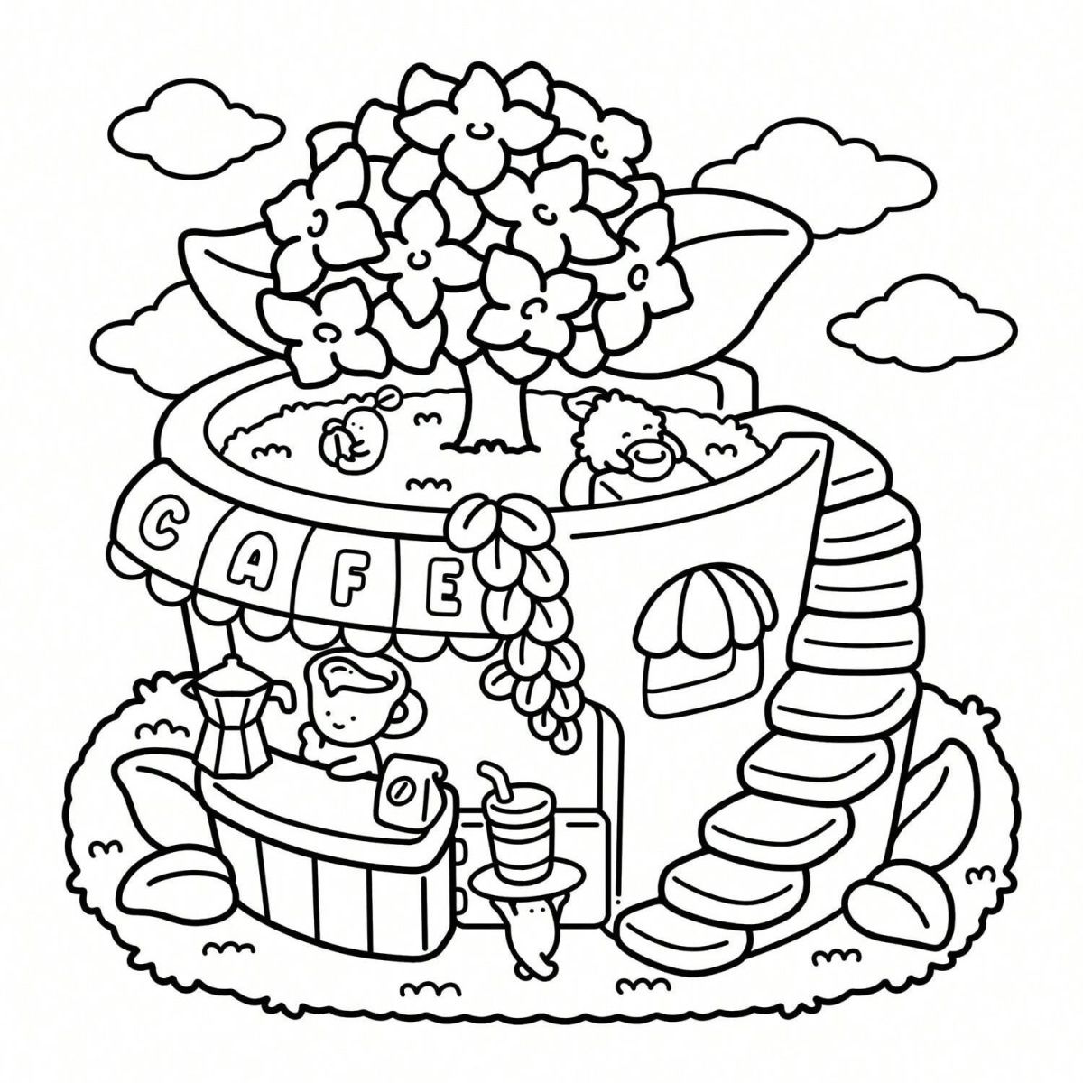 Dreamy Friends :Coloring Book  - Kids Education Kit recension och pris