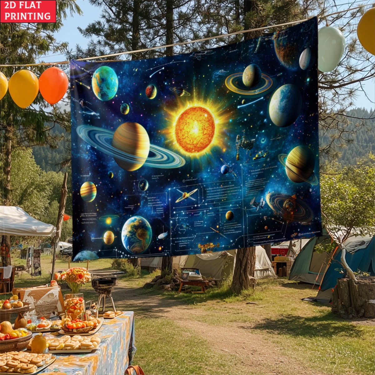 unframed Solar system planet t - Kids Education System recension och pris