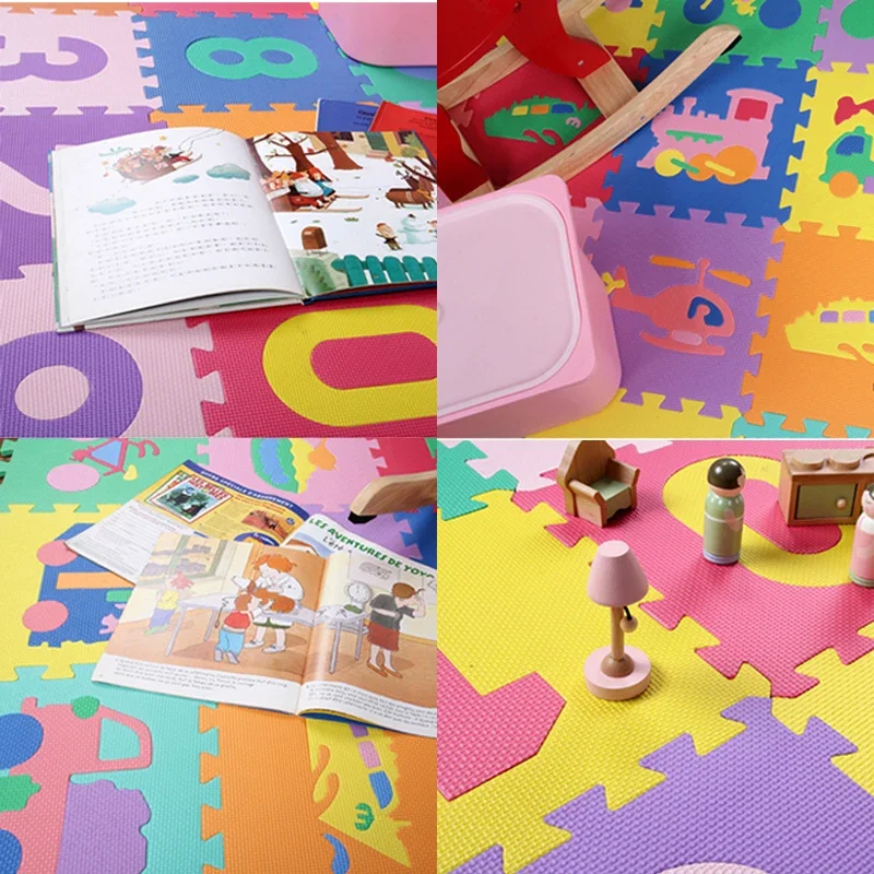Baby Play Mat Kids EVA Foam Pu - Number Puzzle Foam recension och pris