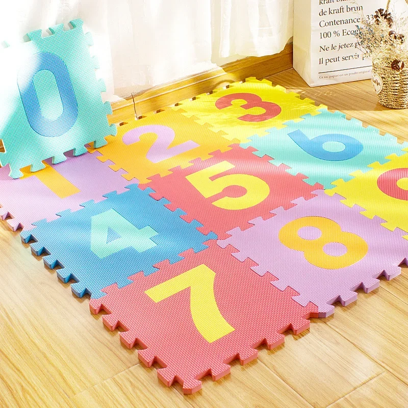 Baby Play Mat Kids EVA Foam Pu - Number Puzzle Foam recension och pris