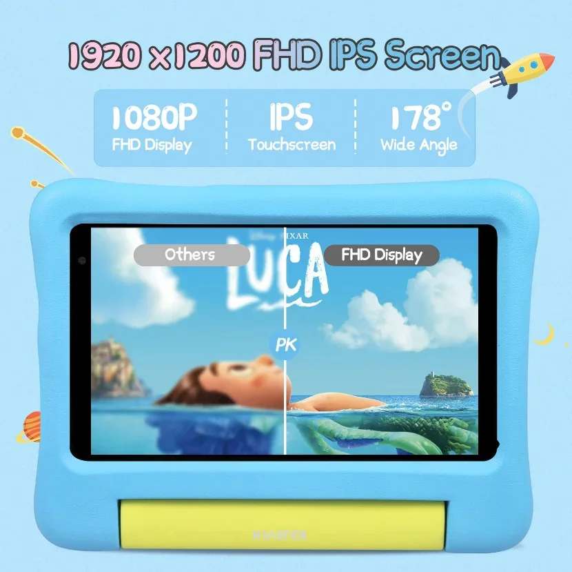 7 Inch 5G WiFi 6 Android12 A13 - Kids Education Software For Pc recension och pris
