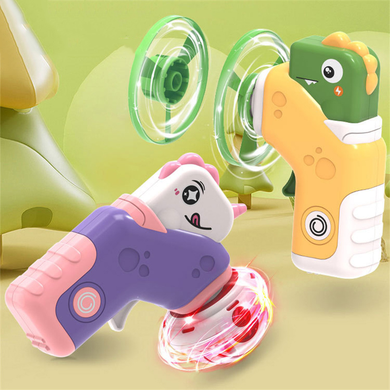 2 In1 Flying Disc Saucer Gyro  - Kids Educational Game 2 recension och pris