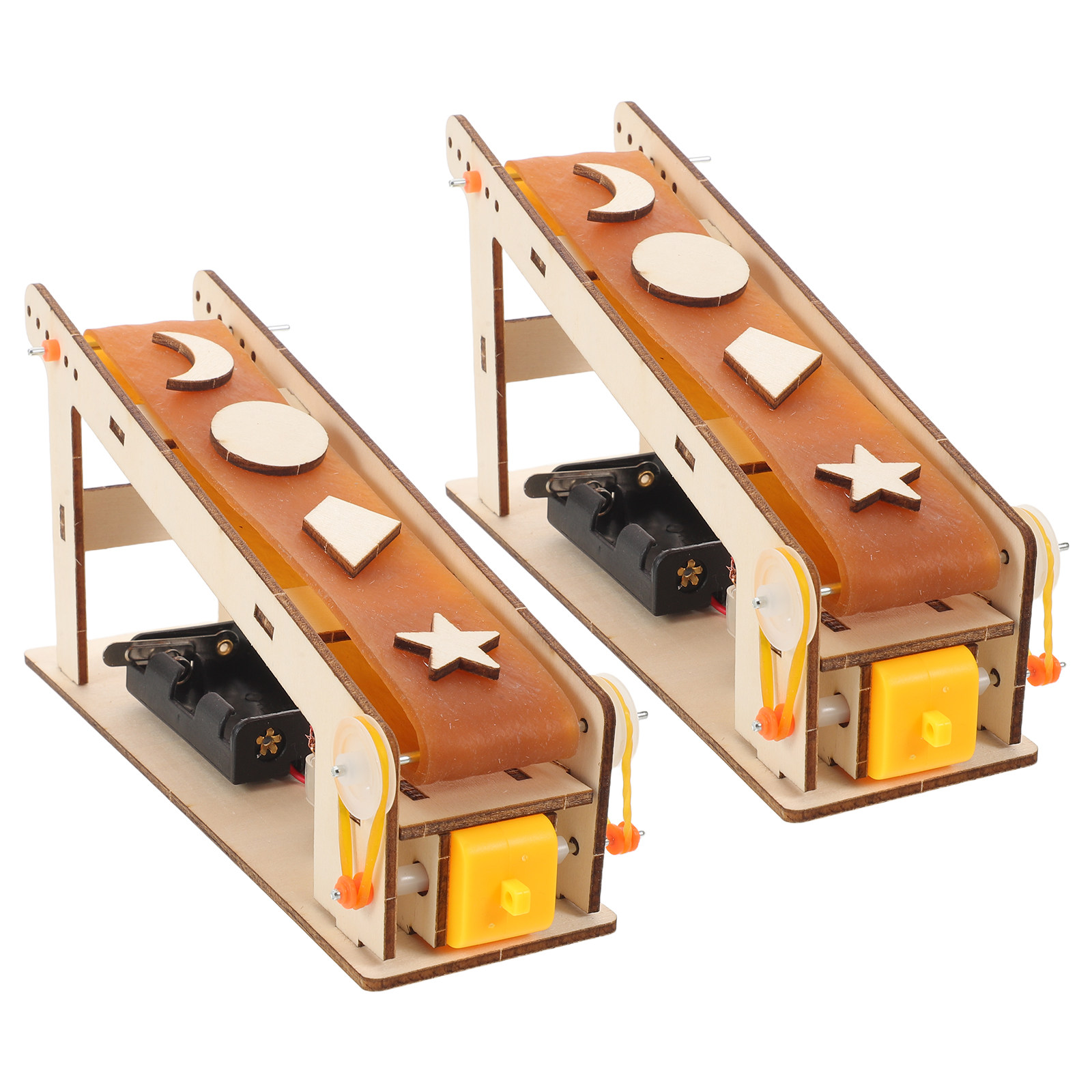 2Pcs Stem Electric Conveyor Be - Kids Education Kit recension och pris