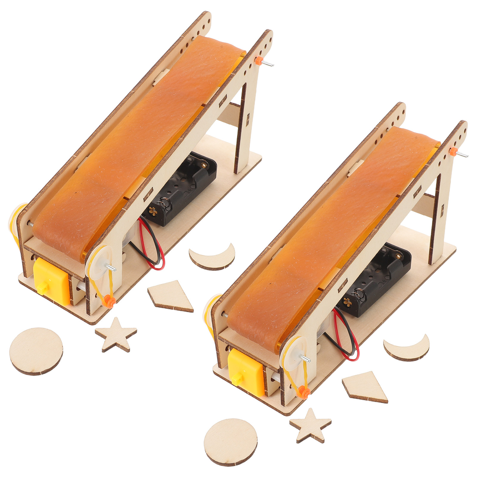 2Pcs Stem Electric Conveyor Be - Kids Education Kit recension och pris
