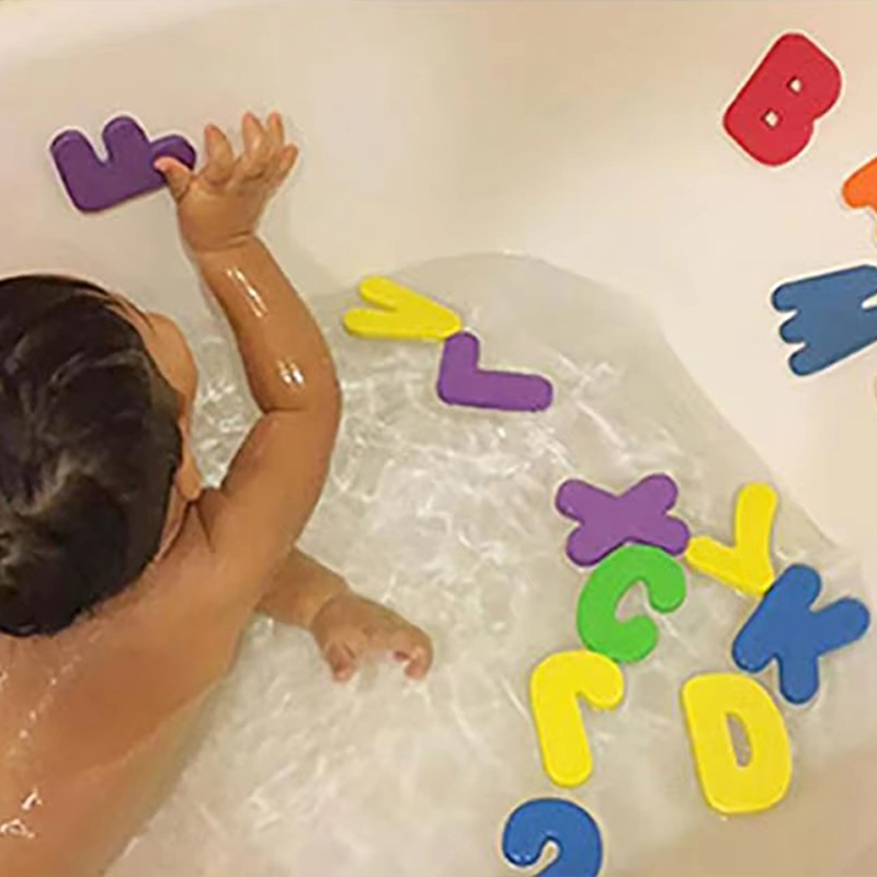 Children Bath Toys Foam Fun Fl - Number Puzzle Foam recension och pris