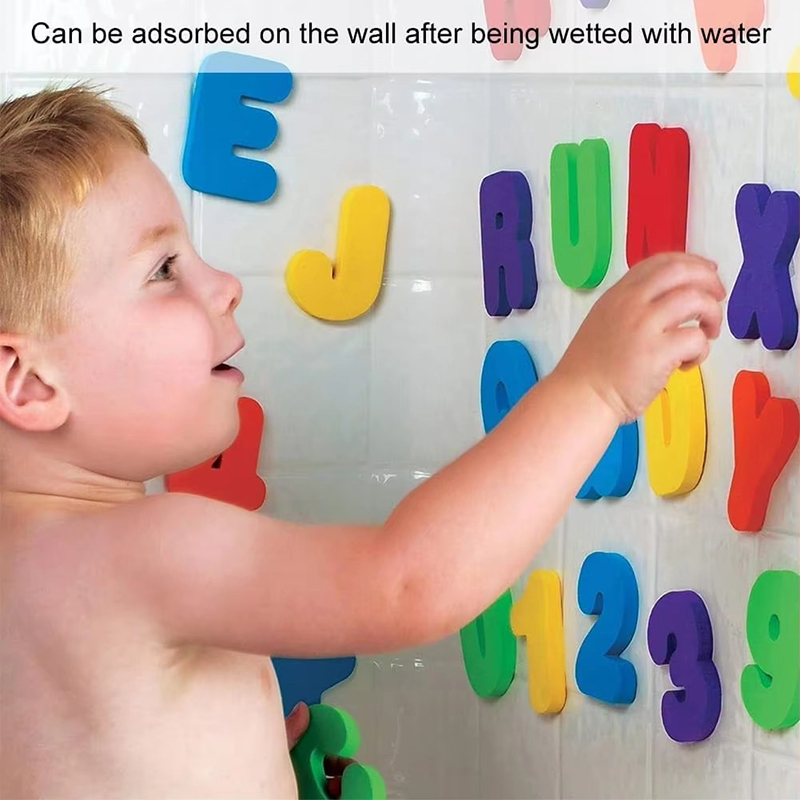 Children Bath Toys Foam Fun Fl - Number Puzzle Foam recension och pris