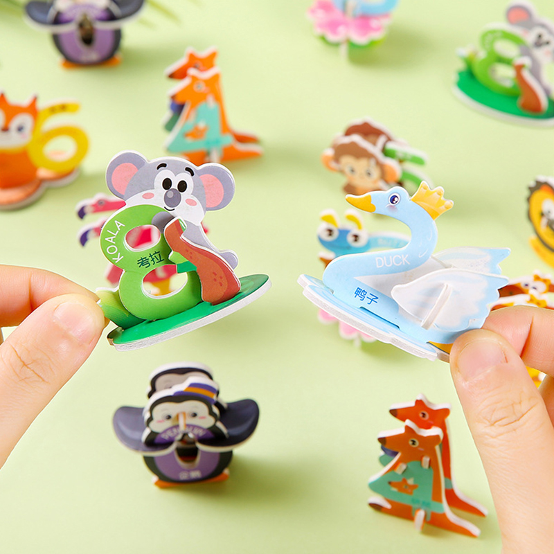 20pcs Cartoon Animals Foam Puz - Number Puzzle Foam recension och pris