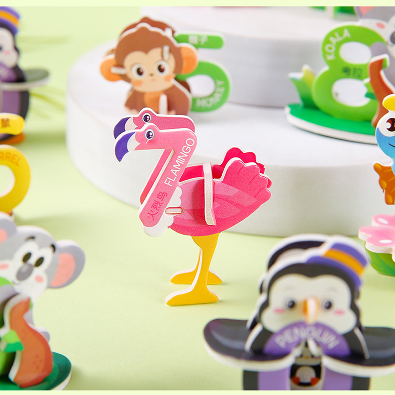 20pcs Cartoon Animals Foam Puz - Number Puzzle Foam recension och pris