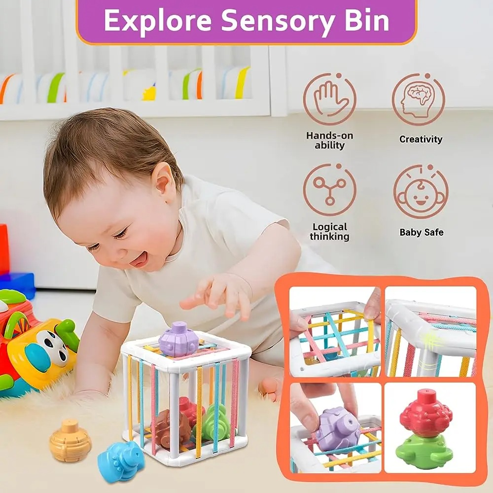 Rainbow Colorful Montessori Sh - Kid Education recension och pris