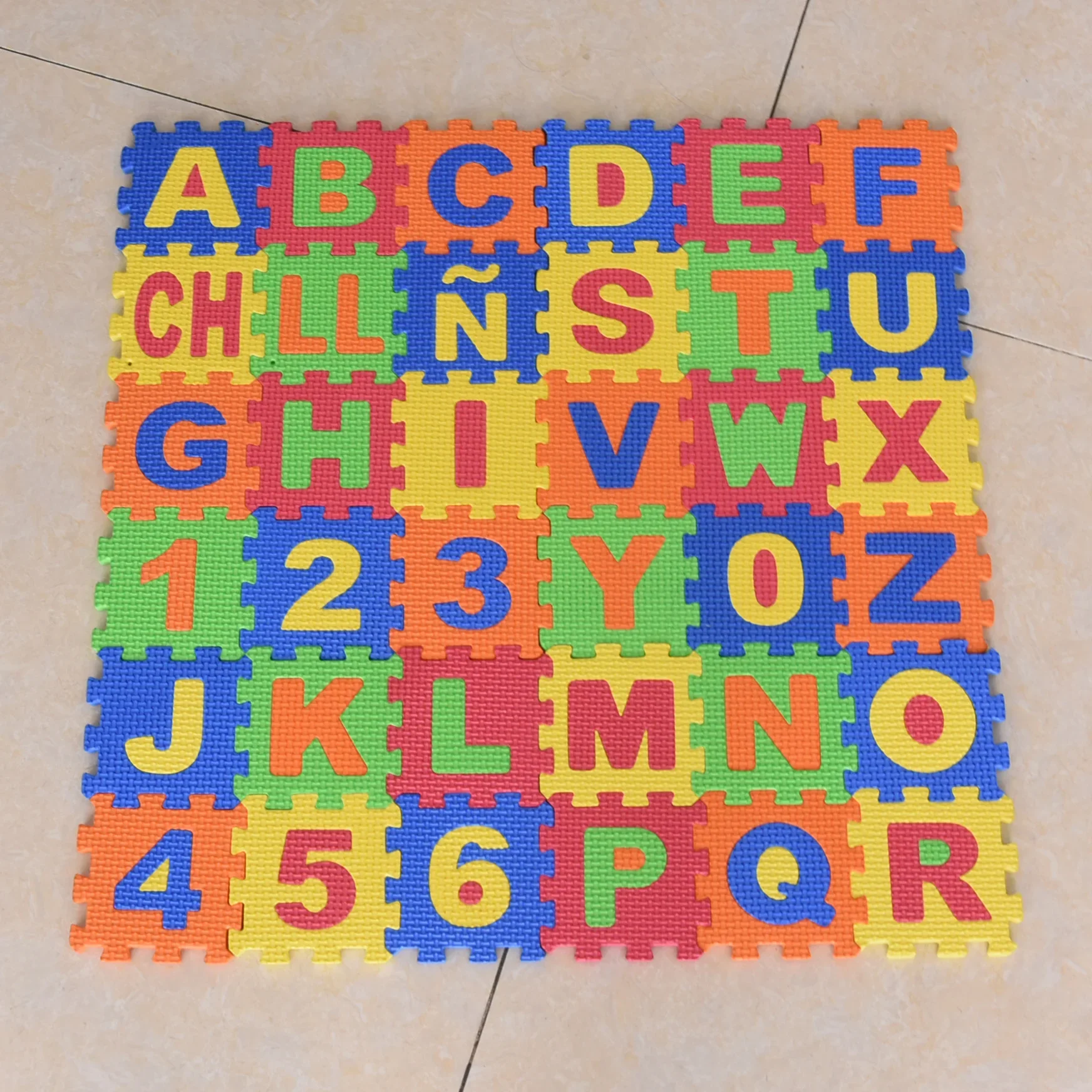Play Mats 36pcs 9cm Number Alp - Number Puzzle Foam recension och pris