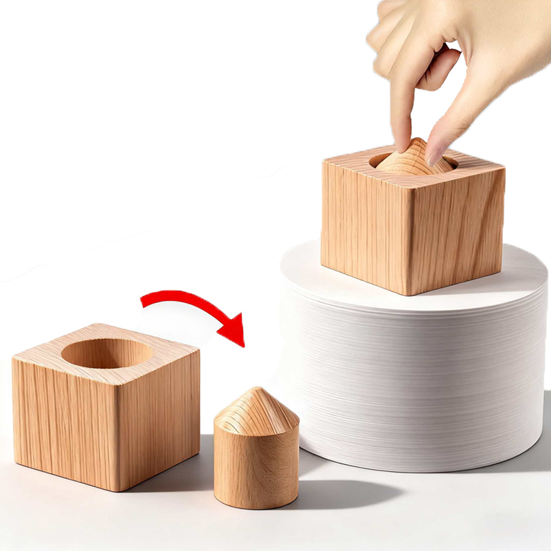 Impossible Wooden Blocks Take  - Brain Teaser Cube recension och pris