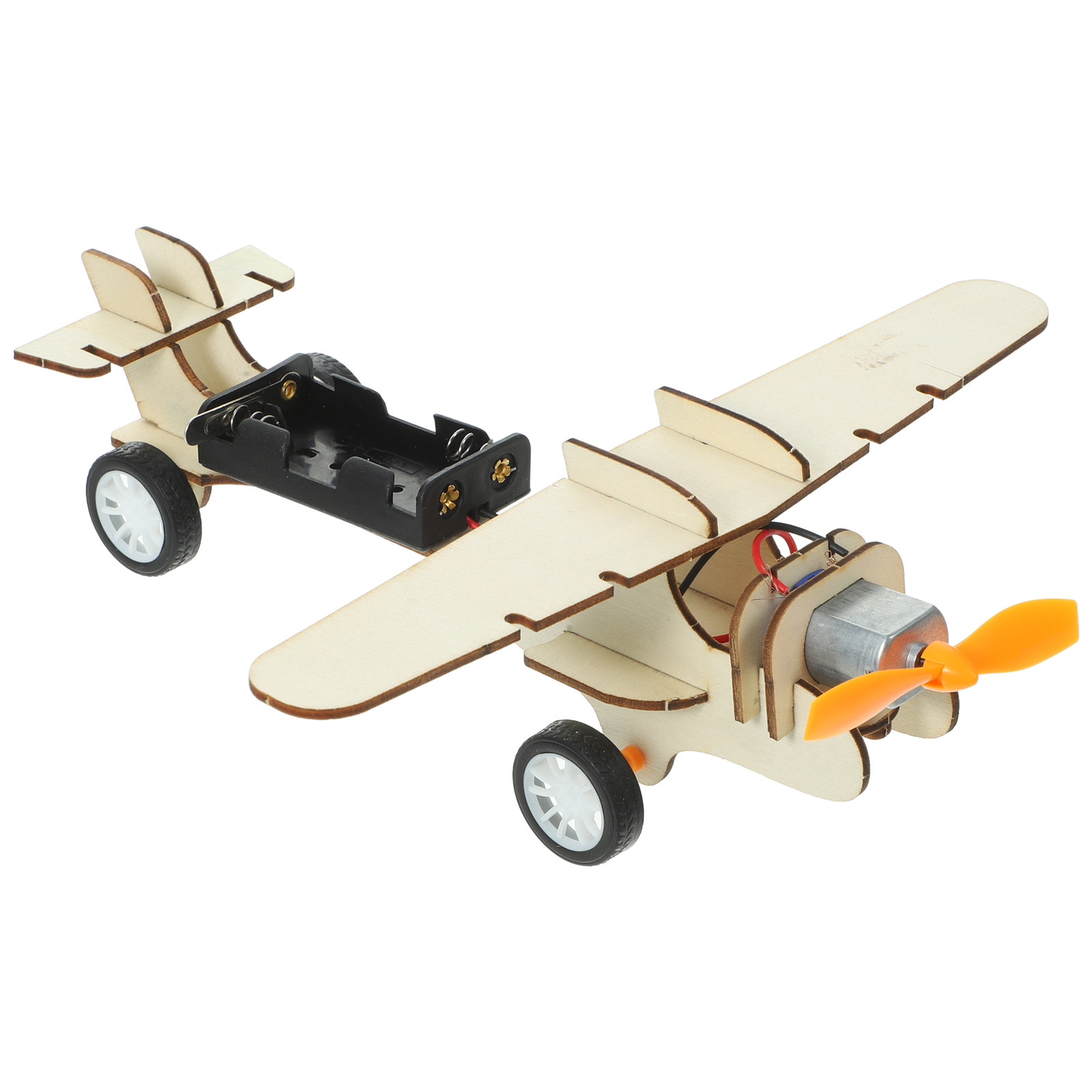 1Set Wooden Glider Plane DIY S - Kids Education Kit recension och pris