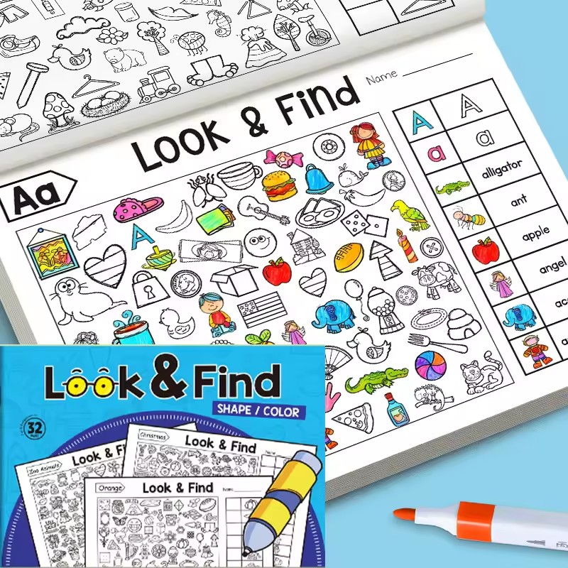 Look And Find Coloring Book fo - Kid Education recension och pris