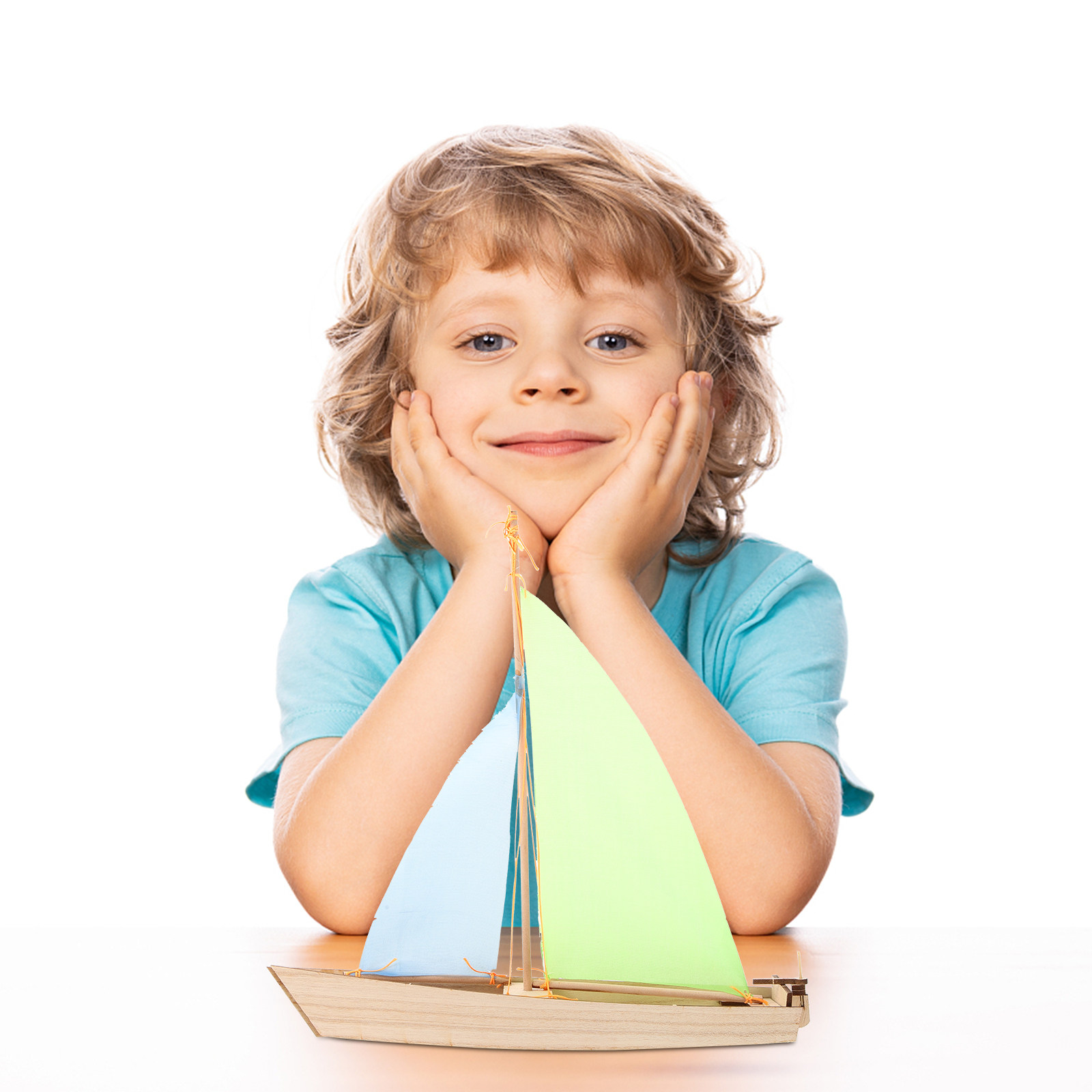 Wood Sailboat Assembly Kit DIY - Kids Education Kit recension och pris