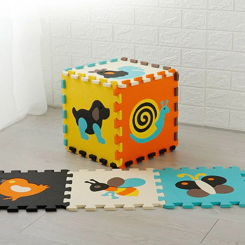 Baby Play Mat 30x30cm Kids EVA - Number Puzzle Foam recension och pris