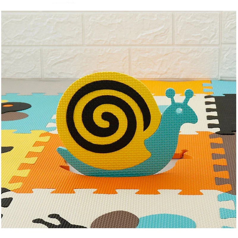 Baby Play Mat 30x30cm Kids EVA - Number Puzzle Foam recension och pris