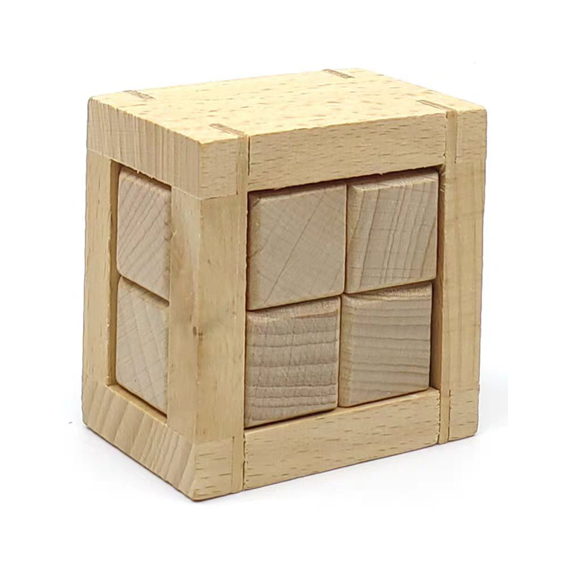 YueYu II Wooden Disentanglemen - Brain Teaser Cube recension och pris
