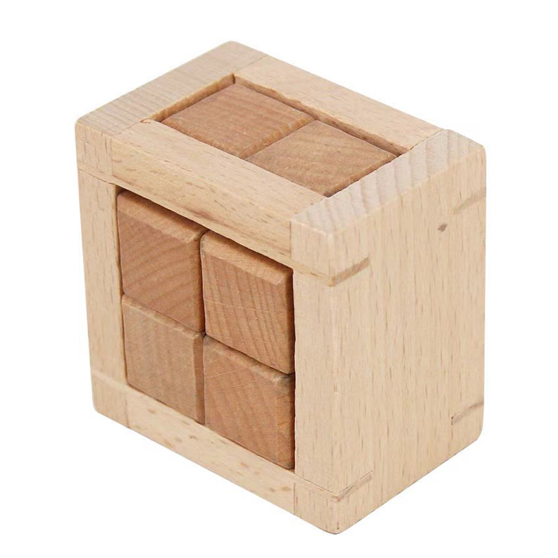 YueYu II Wooden Disentanglemen - Brain Teaser Cube recension och pris