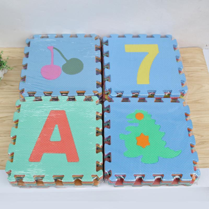 Non Toxic PE Foam Play Mat Alp - Number Puzzle Foam recension och pris