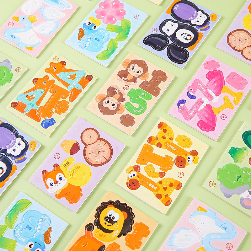 3D Cartoon Animal Number Foam  - Number Puzzle Foam recension och pris
