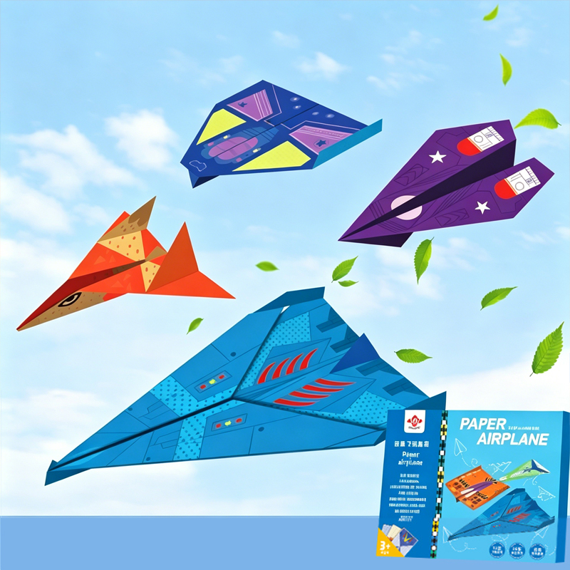 36 Sheets Paper Airplane Origa - Kids Education Kit recension och pris