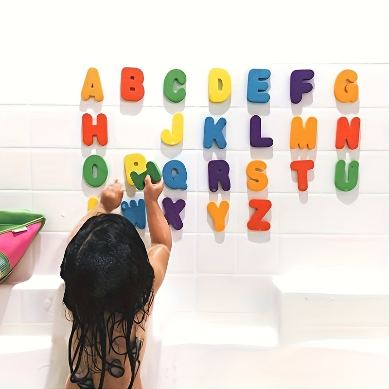 36pcs Set Of Bath Foam Letters - Number Puzzle Foam recension och pris