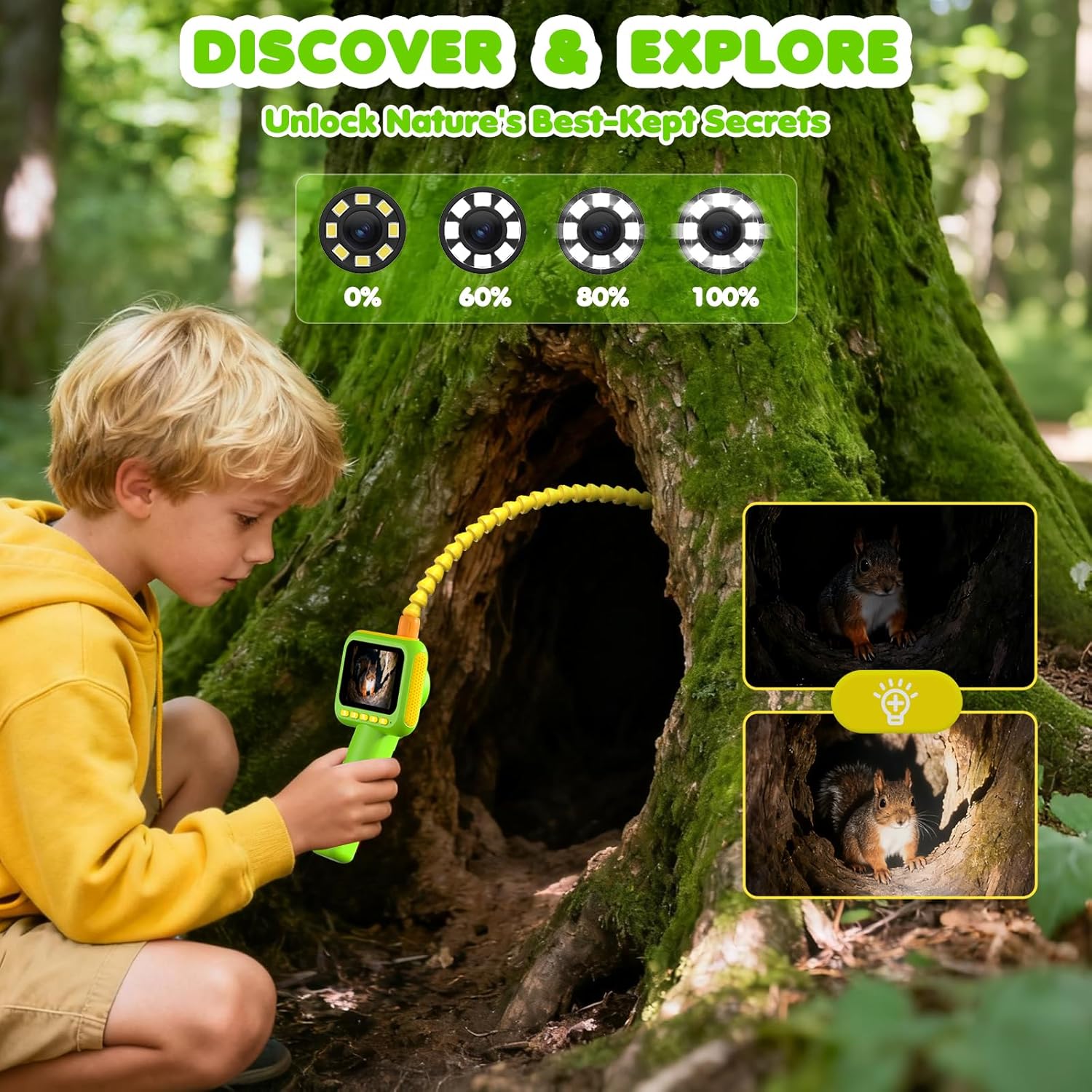 Endoscope for Kids, Borescope  - Kids Education Kit recension och pris