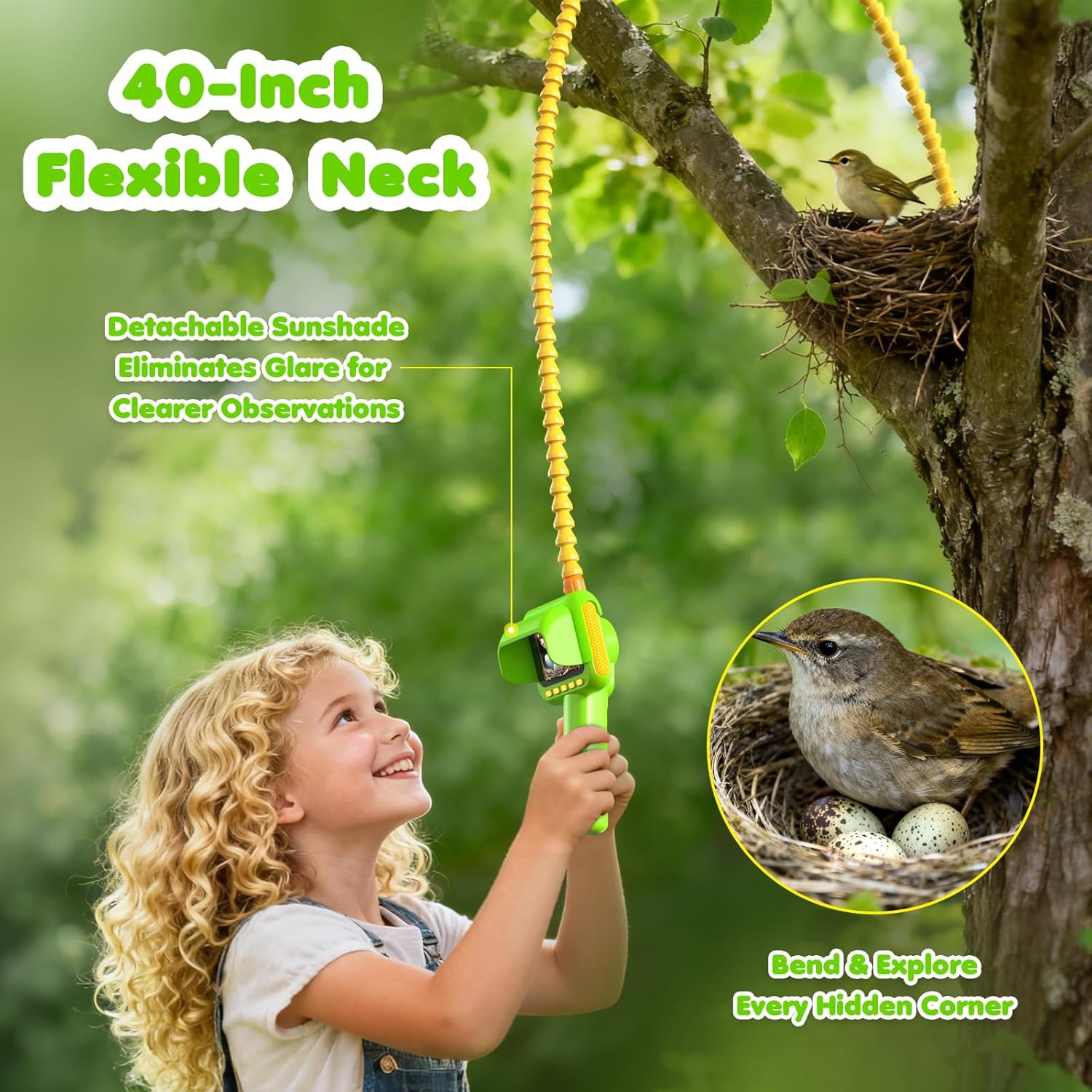 Endoscope for Kids, Borescope  - Kids Education Kit recension och pris