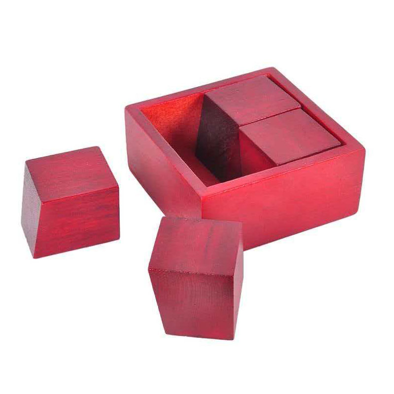 Impossible Wooden Brain Teaser - Brain Teaser Cube recension och pris
