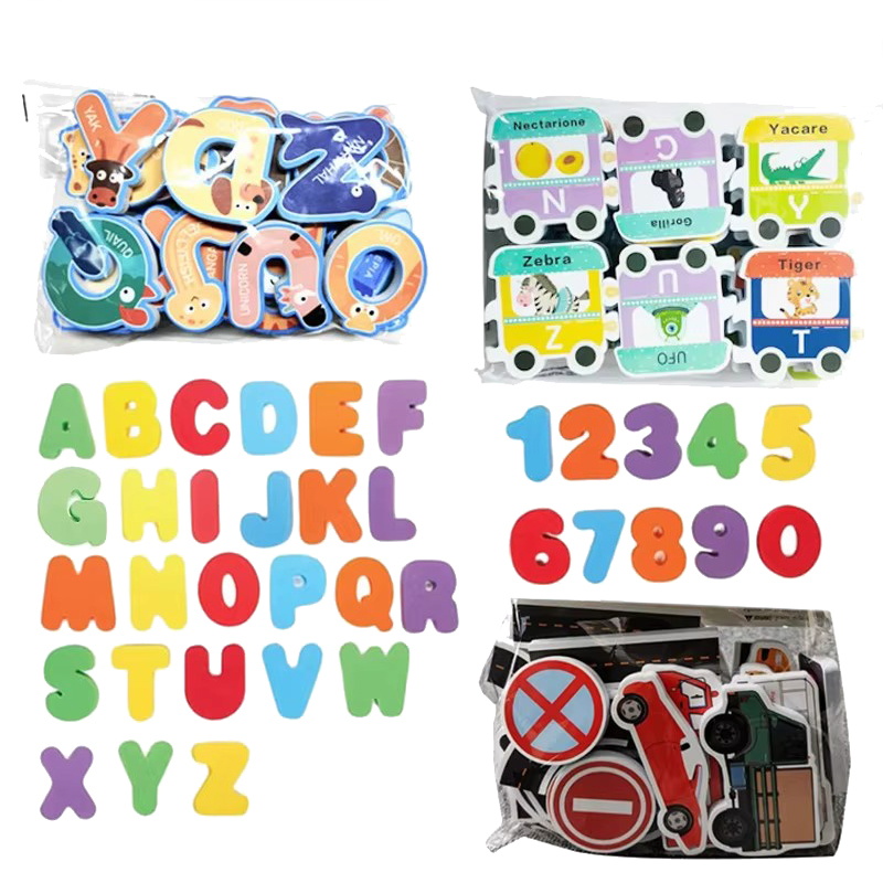 Baby Bath Toys Floating Foam E - Number Puzzle Foam recension och pris