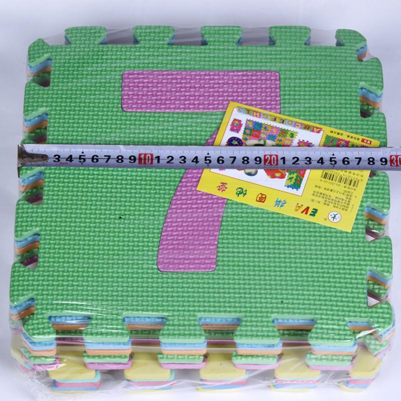 1 Piece Interlocking PE Foam P - Number Puzzle Foam recension och pris