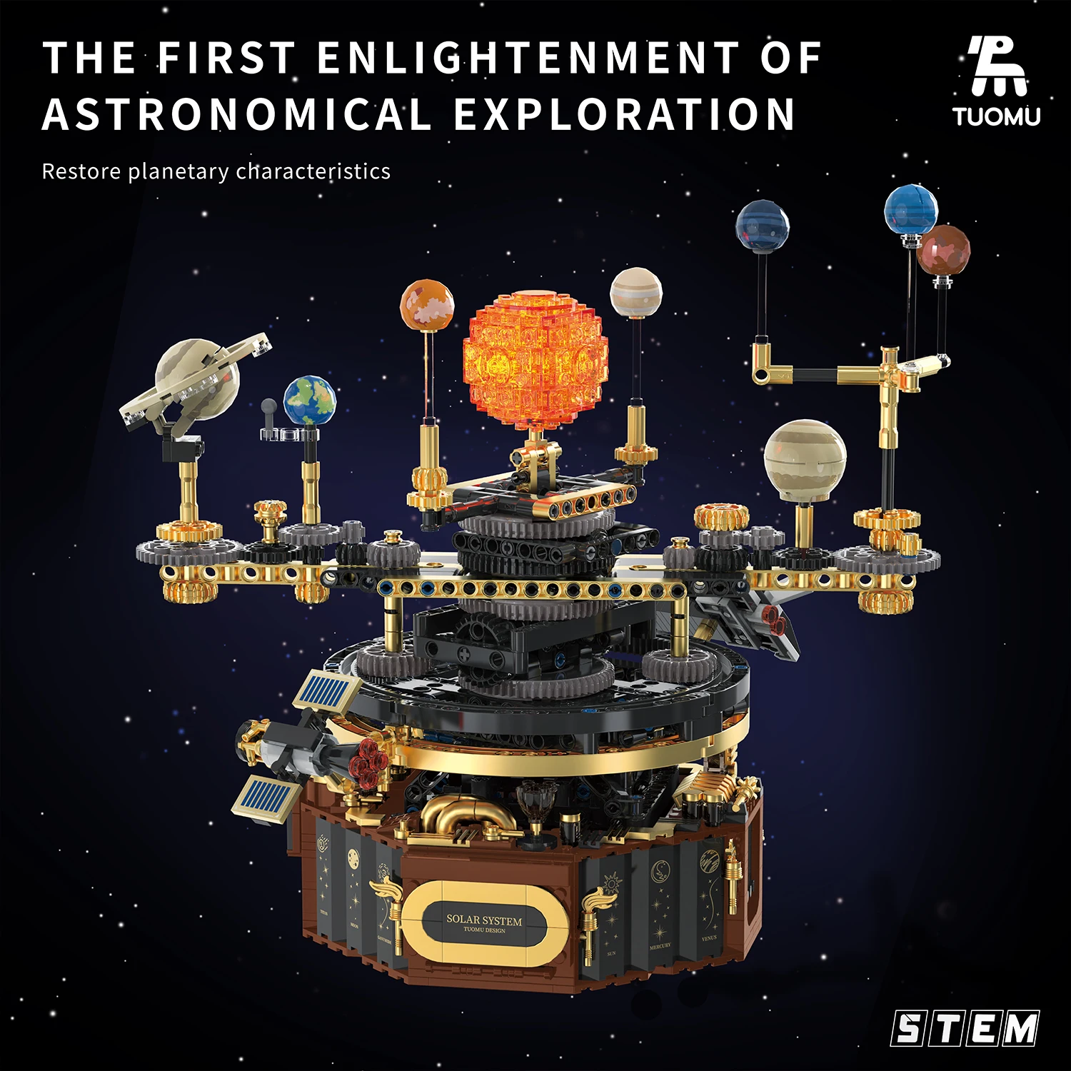 Electric Rotating Solar System - Kids Education System recension och pris