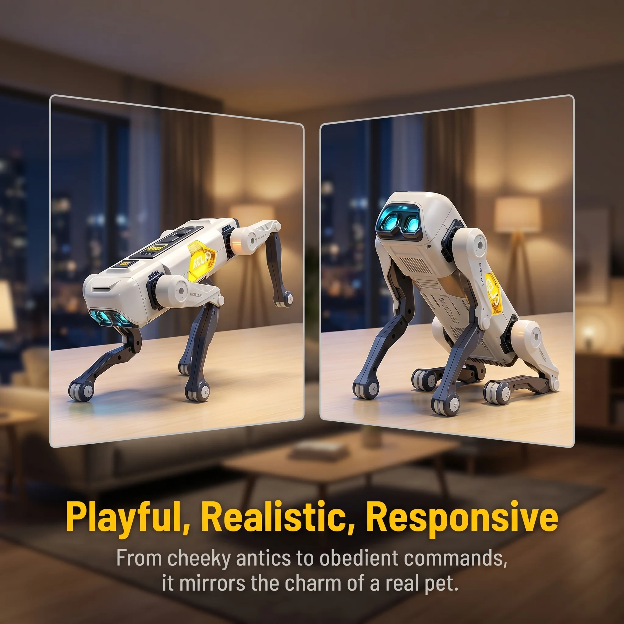 AI Smart Robot Dog, Voice & AP - Kid Education recension och pris