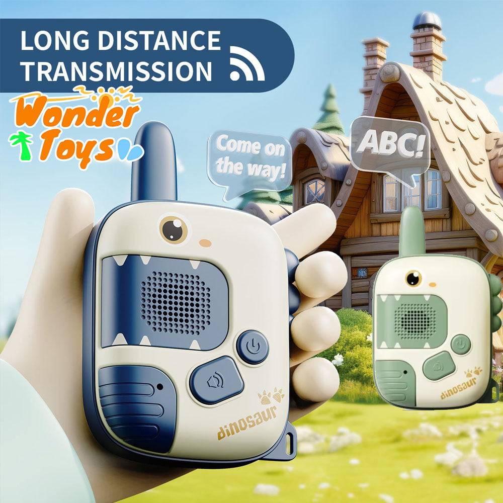 2 Pieces Dinosaur Walkie Talki - Kids Educational Game 2 recension och pris