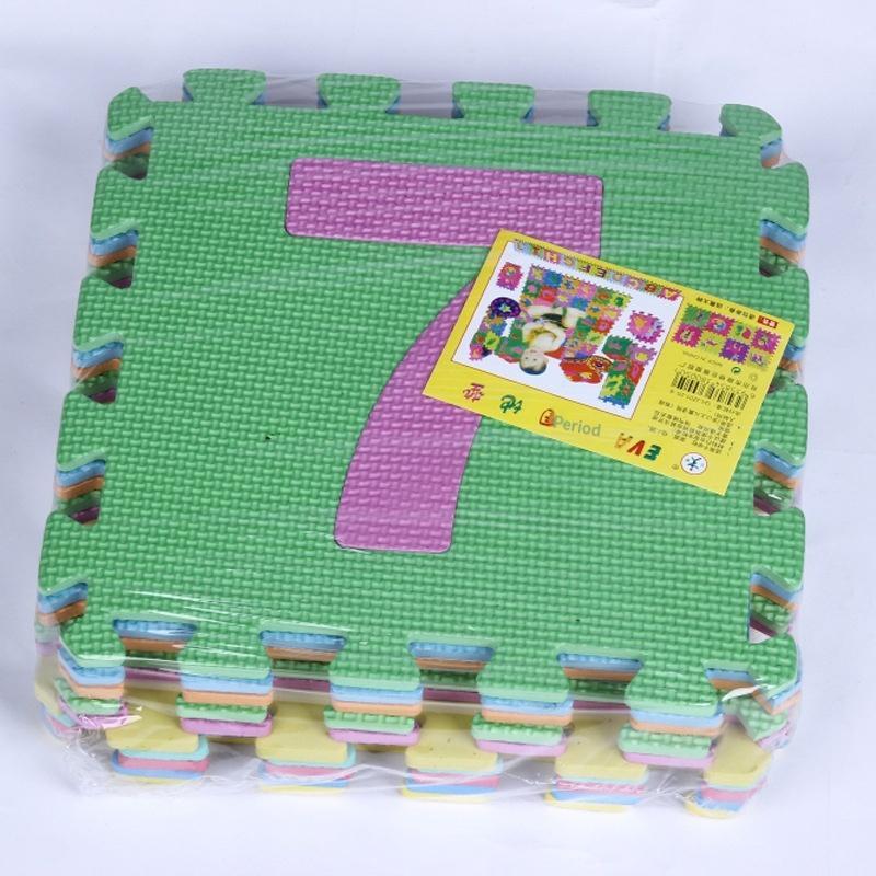 Hot Sale Non Toxic PE Foam Puz - Number Puzzle Foam recension och pris
