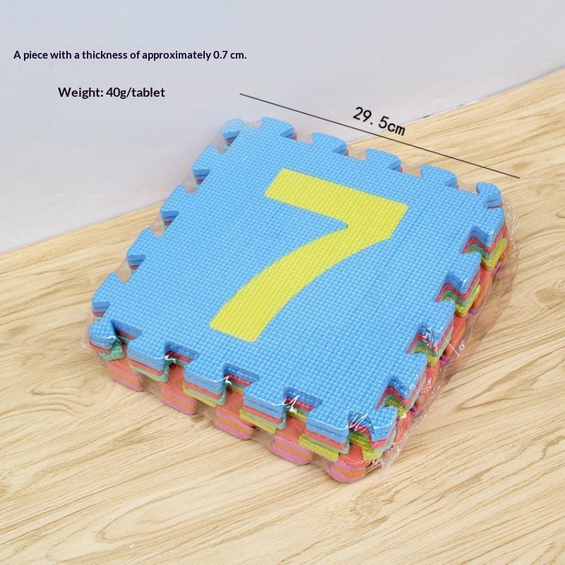 Hot Sale Non Toxic PE Foam Puz - Number Puzzle Foam recension och pris