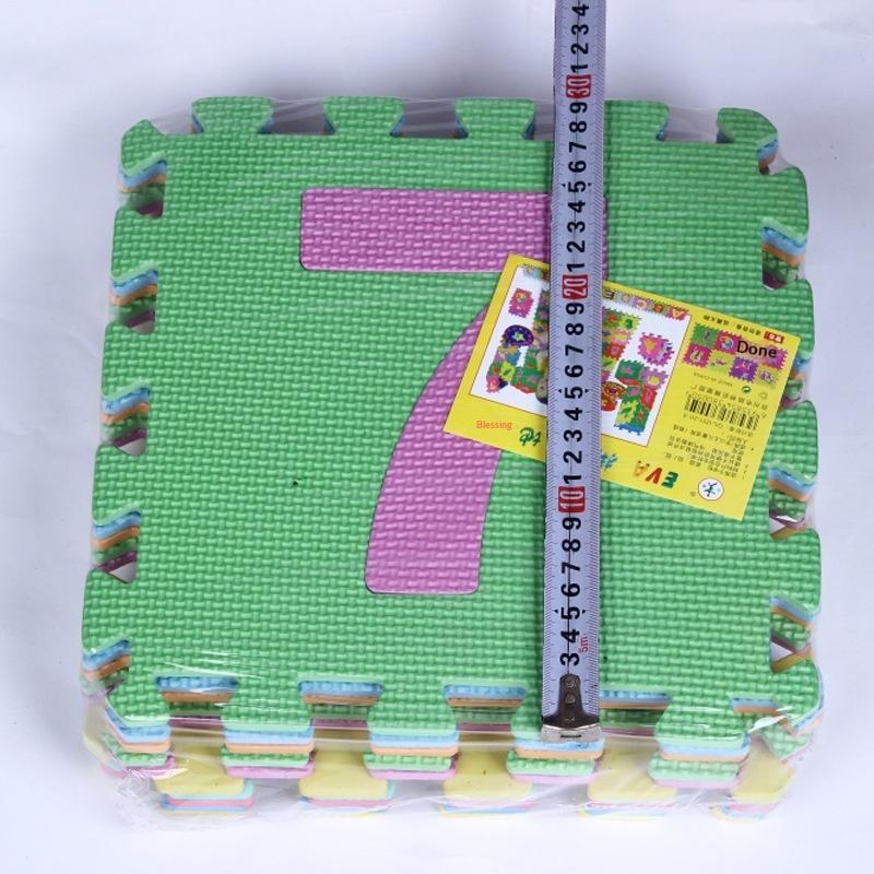 Hot Sale Non Toxic PE Foam Puz - Number Puzzle Foam recension och pris